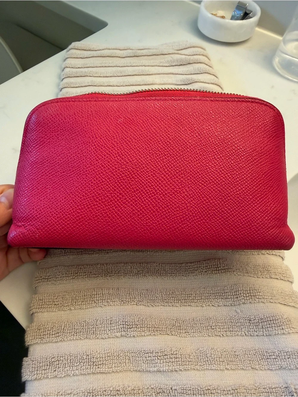 Coach Leather Pouch